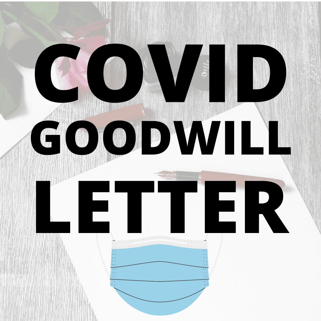 COVID Goodwill Letter